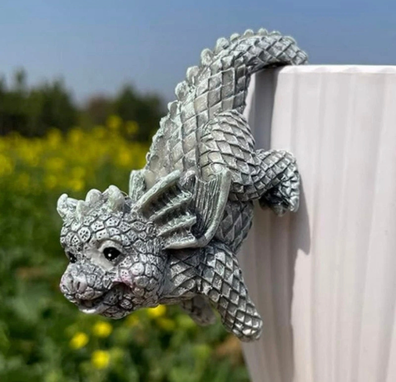 4pc Dragon Flower Pot Hangers