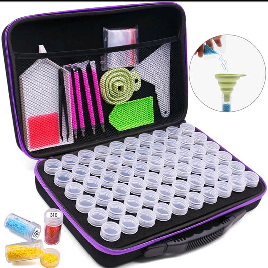 97pc Diamond Art Accessory Storage
