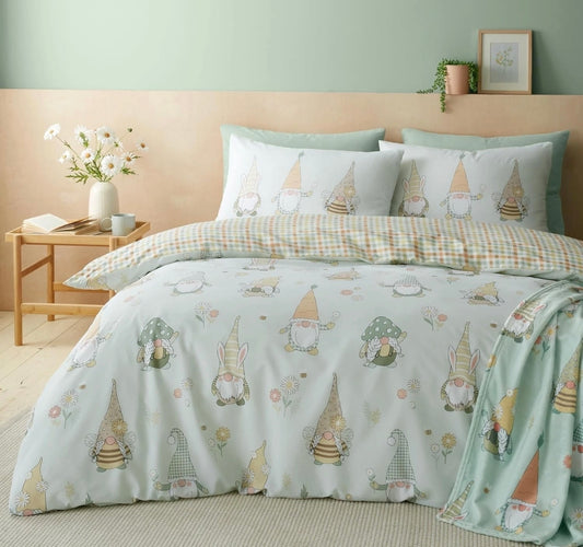 Reversible Mint Green Gonk Duvet Sets