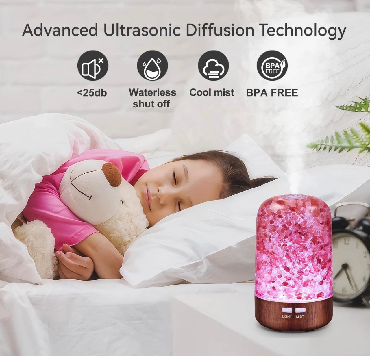 Colour Changing Essential Oil Humidifier