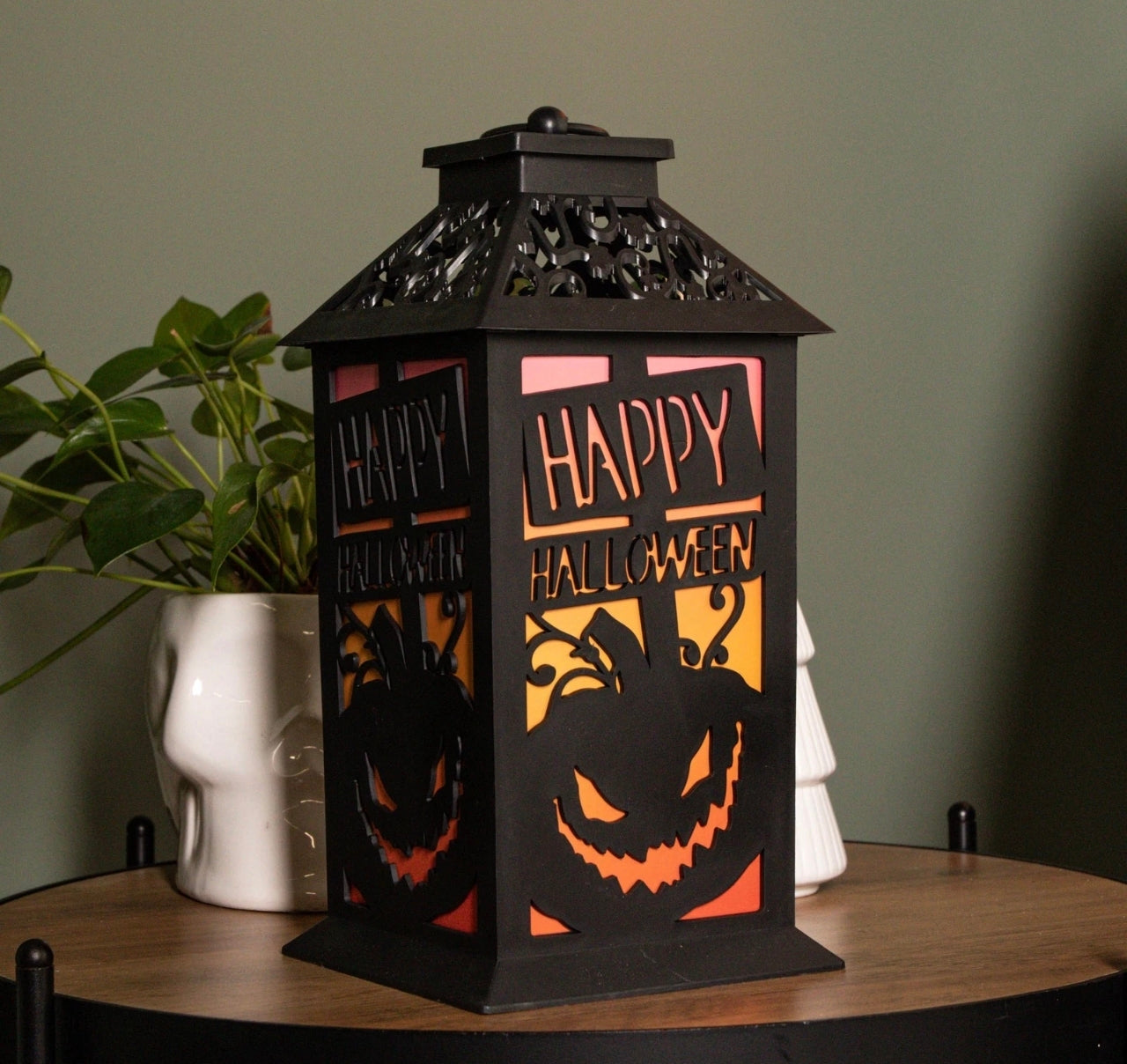 29cm Colour Changing Halloween Lantern