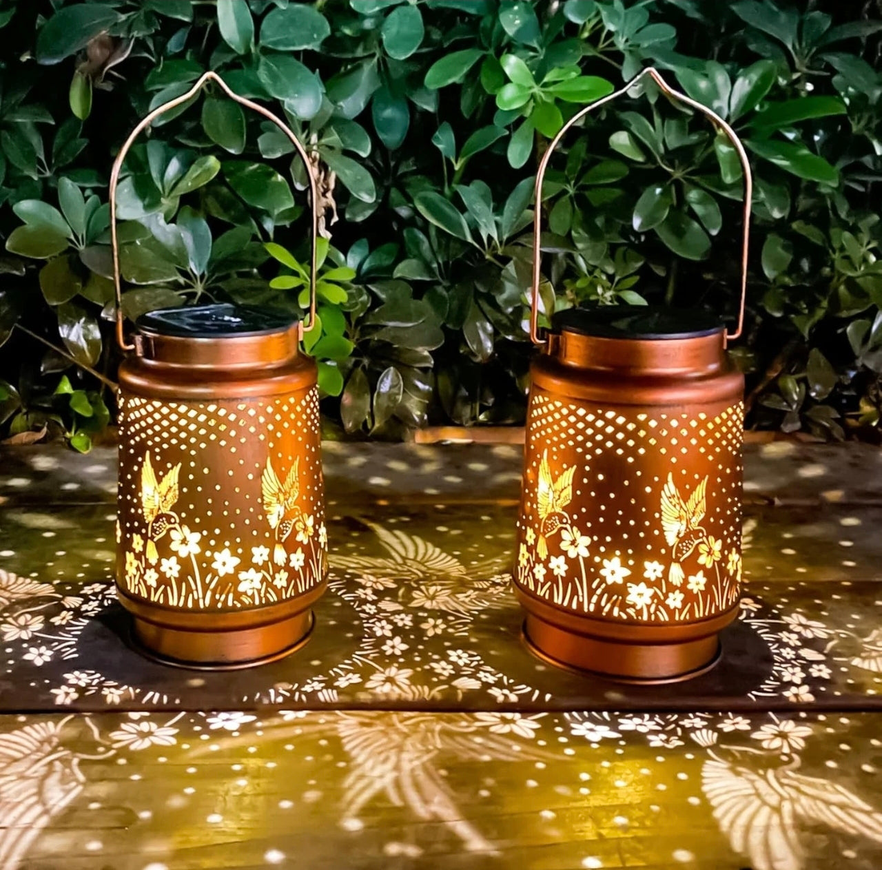 Moroccan Style Hummingbird Lantern