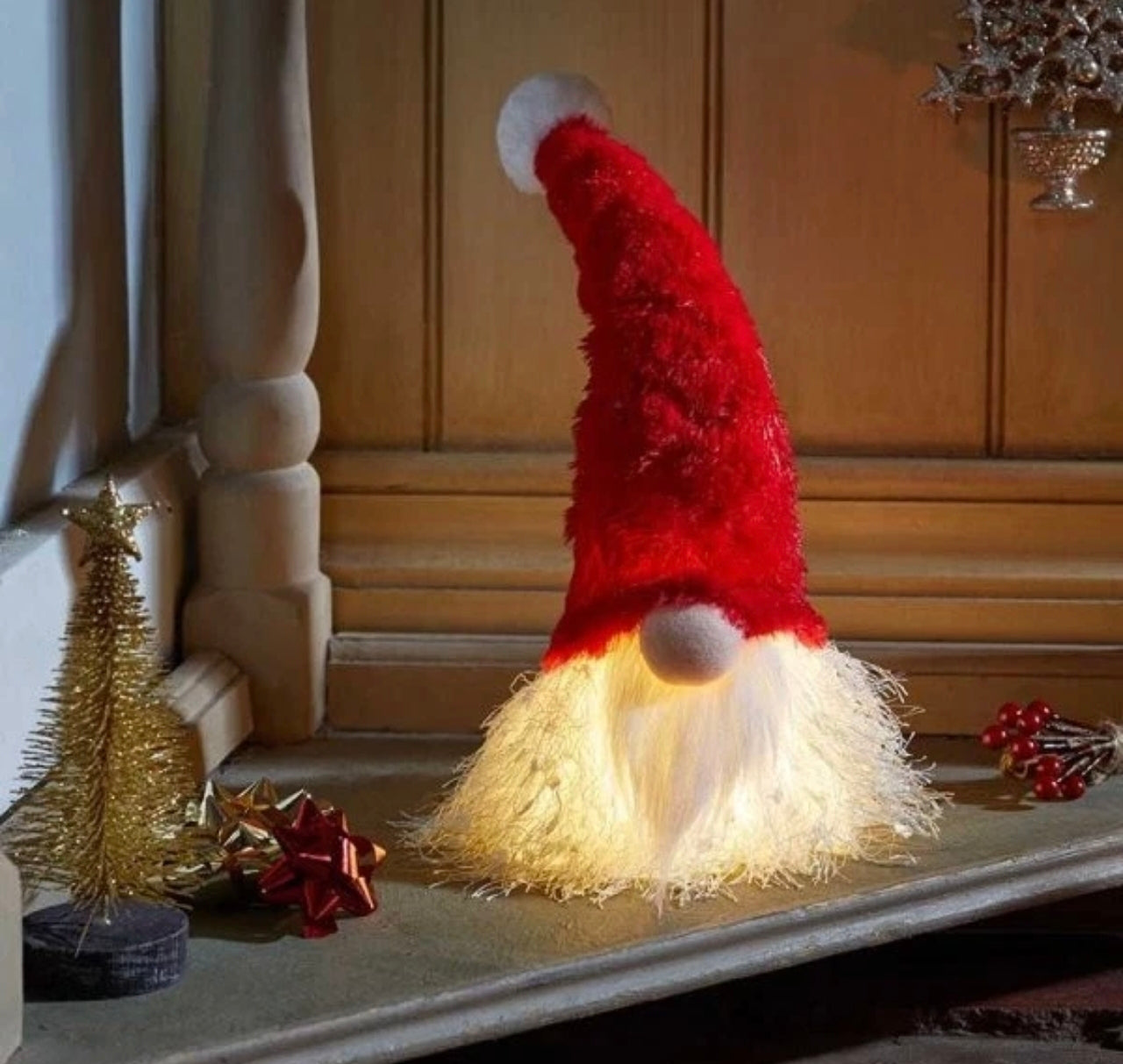 26cm Light Up Festive Gonk