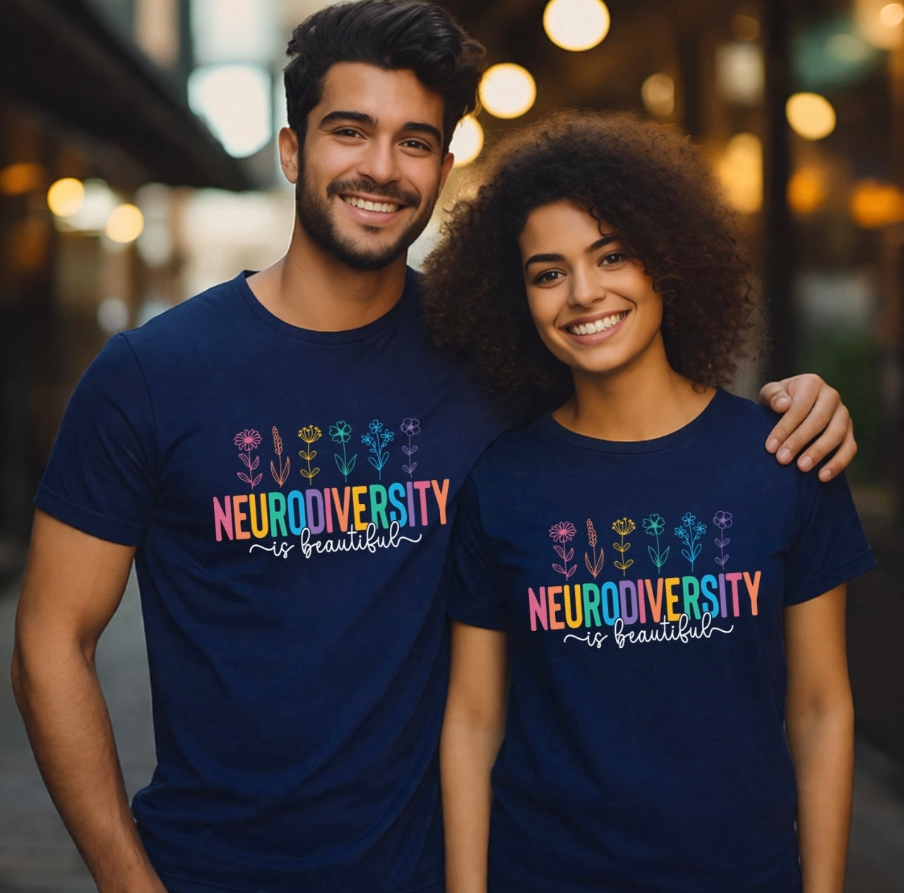 Neurodiversity Is Beautiful Adults T-shirt