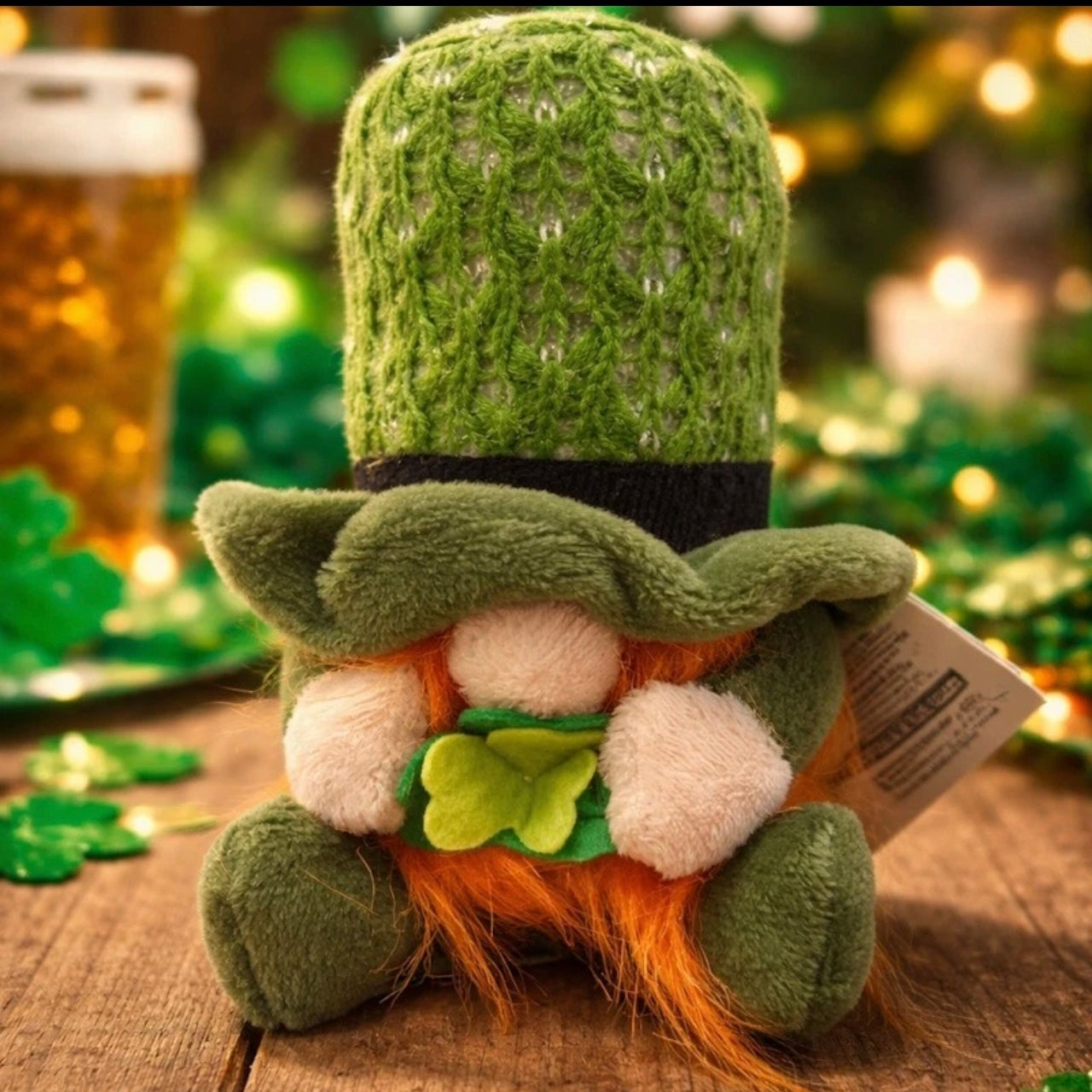Lucky The Leprechaun Plush Gonk