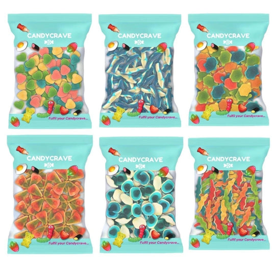 1kg CC Assorted Themed Jelly/Foam Sweets