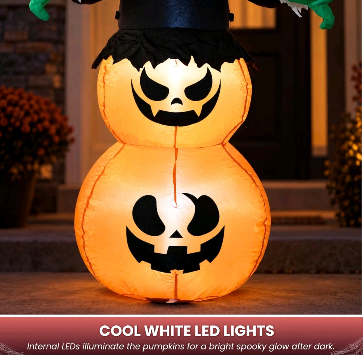 6ft Inflatable Pumpkin Stack