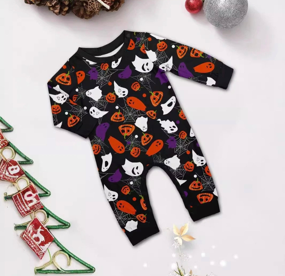 Pumpkins & Ghosts Family Matching Pjs