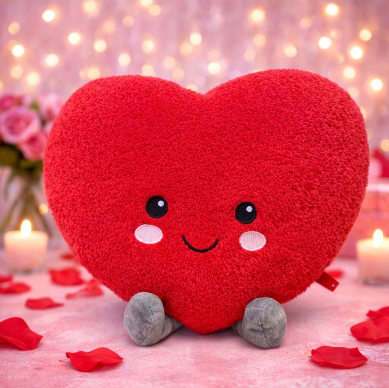 Plush Valentine's Cushion