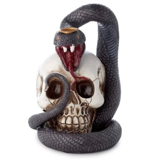 Snake & Skull Incense Burner