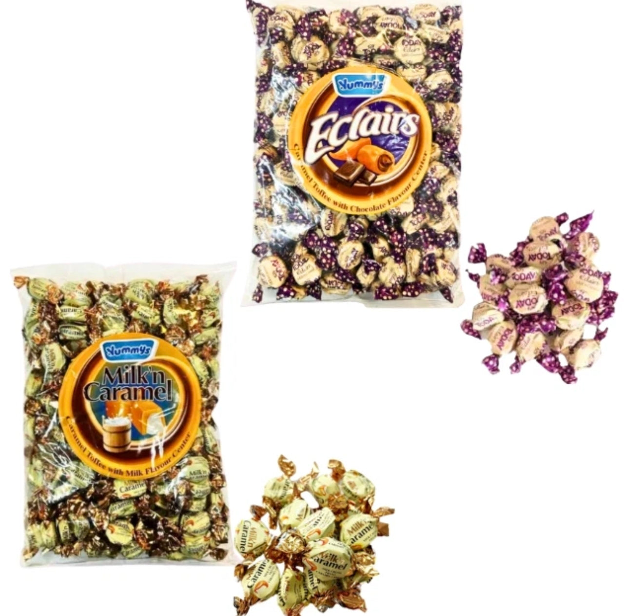 1kg Chewy Caramels / Eclairs