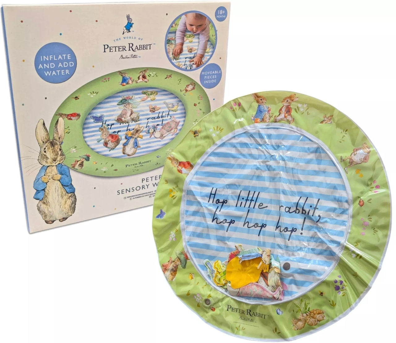 Rabbit Inflatable Sensory Water Mat