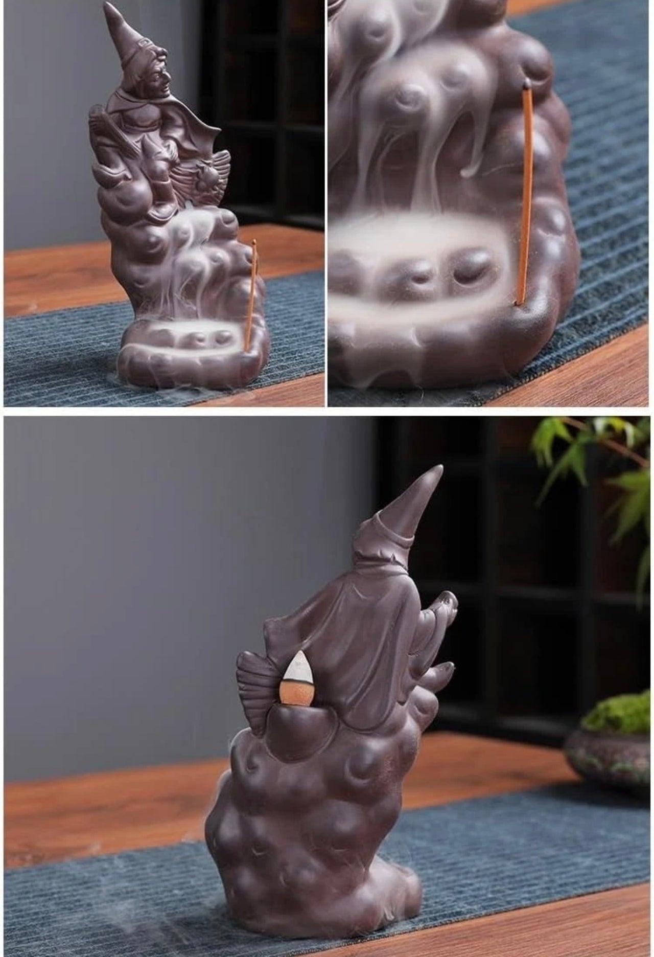 Witch Backflow Incense Burner