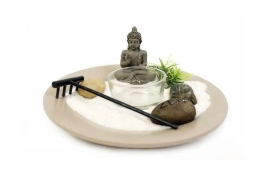 Buddha Zen Garden Tea Light Holder