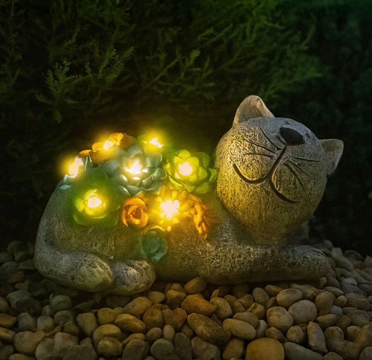 Solar Animal Garden Statues
