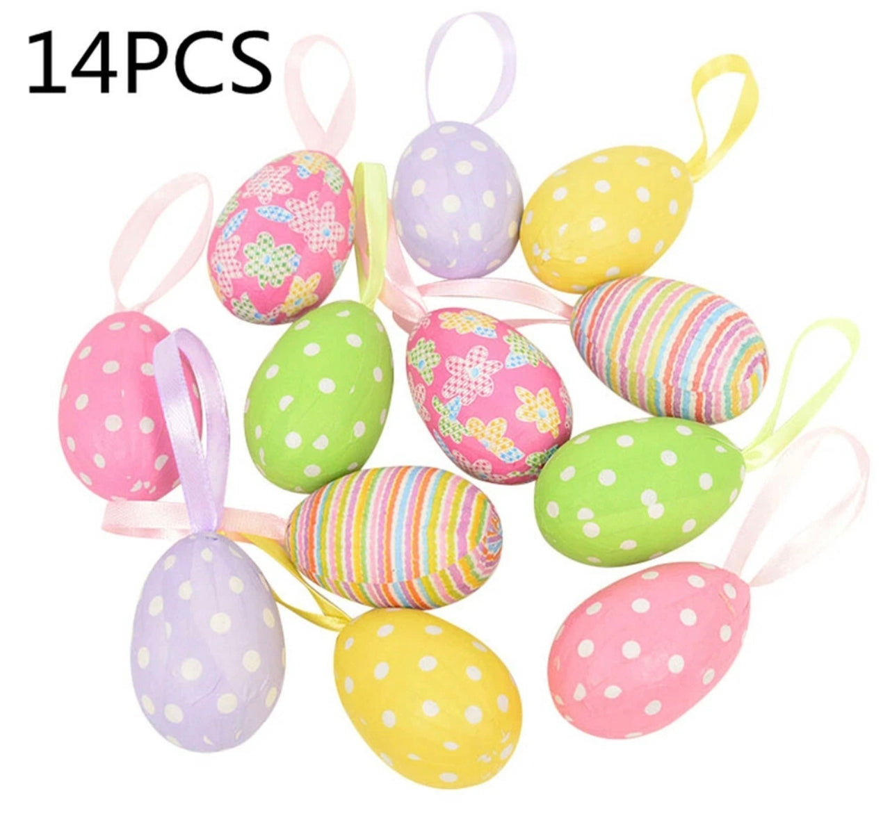 14pc Decorative Easter Eggs