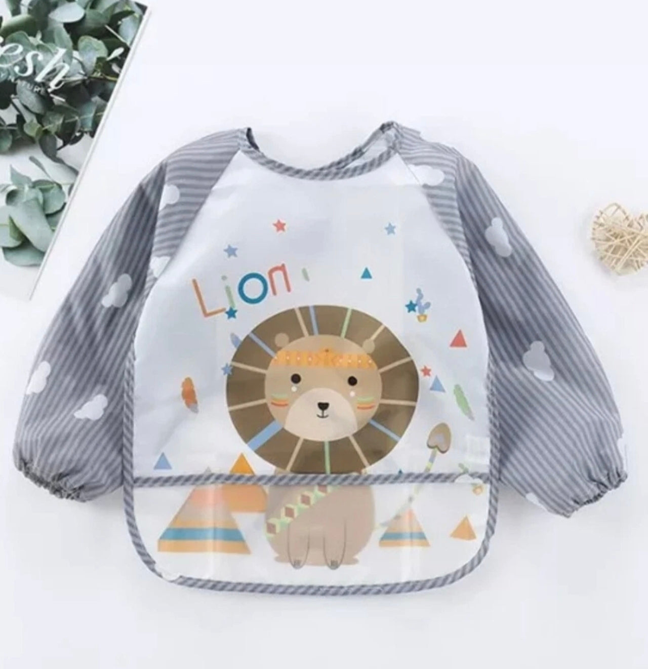 Long Sleeved Feeding Bibs