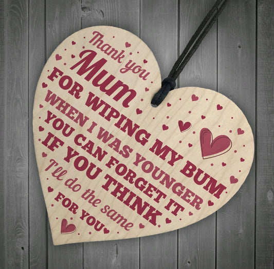Thank You Mum Funny Keepsake