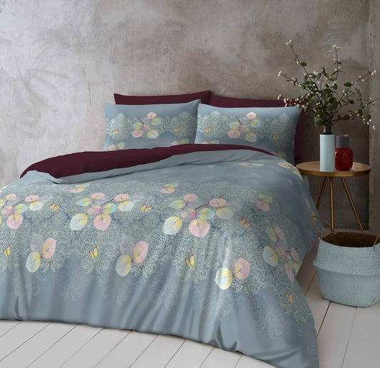 Teagan Blue Bedding Set