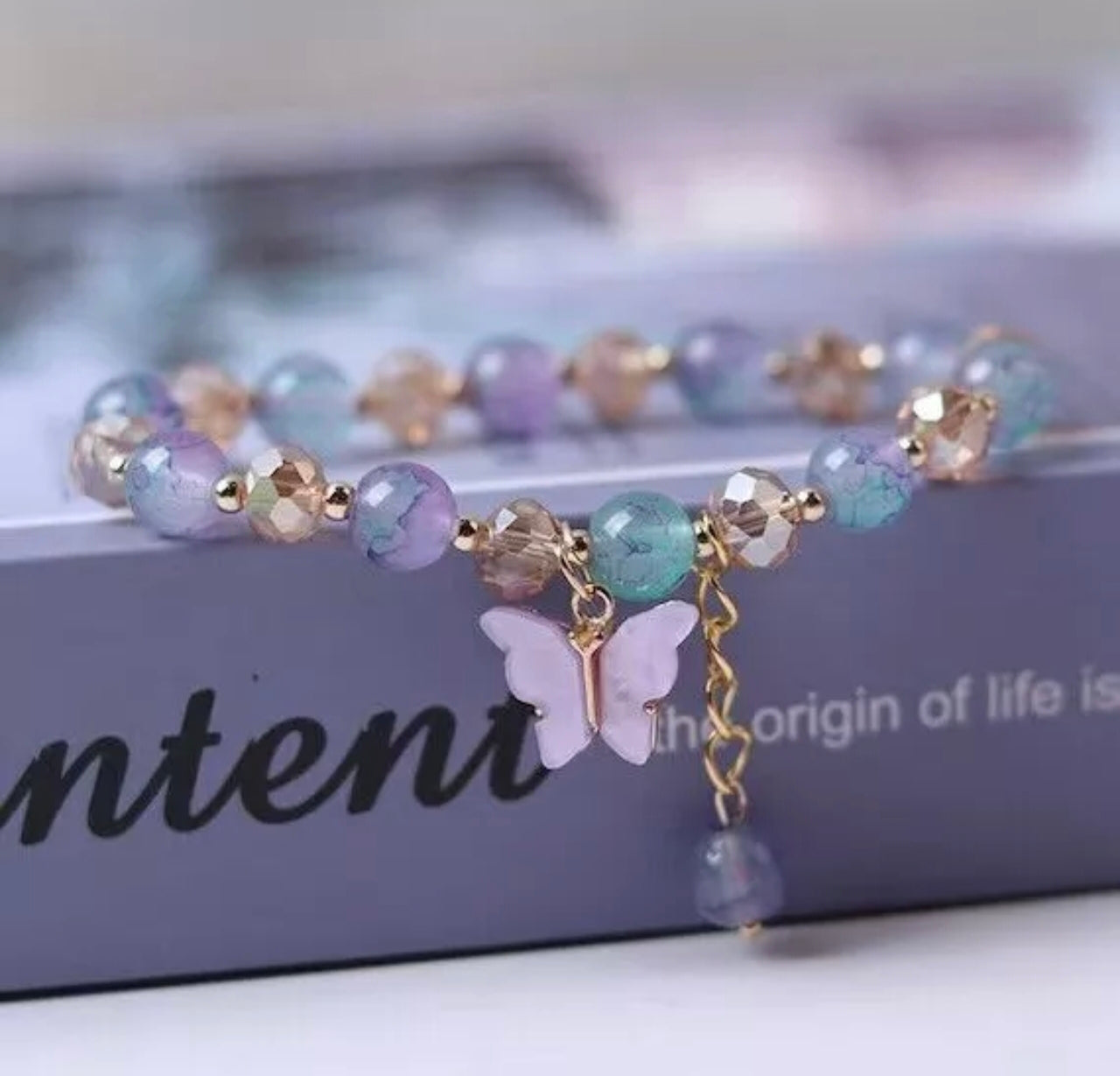 Girls Beautiful Butterfly Bracelet