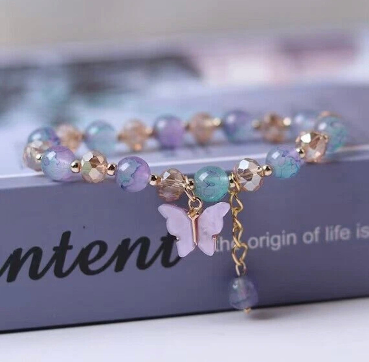 Girls Beautiful Butterfly Bracelet