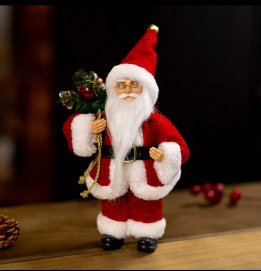 27cm Plush Santa Decoration