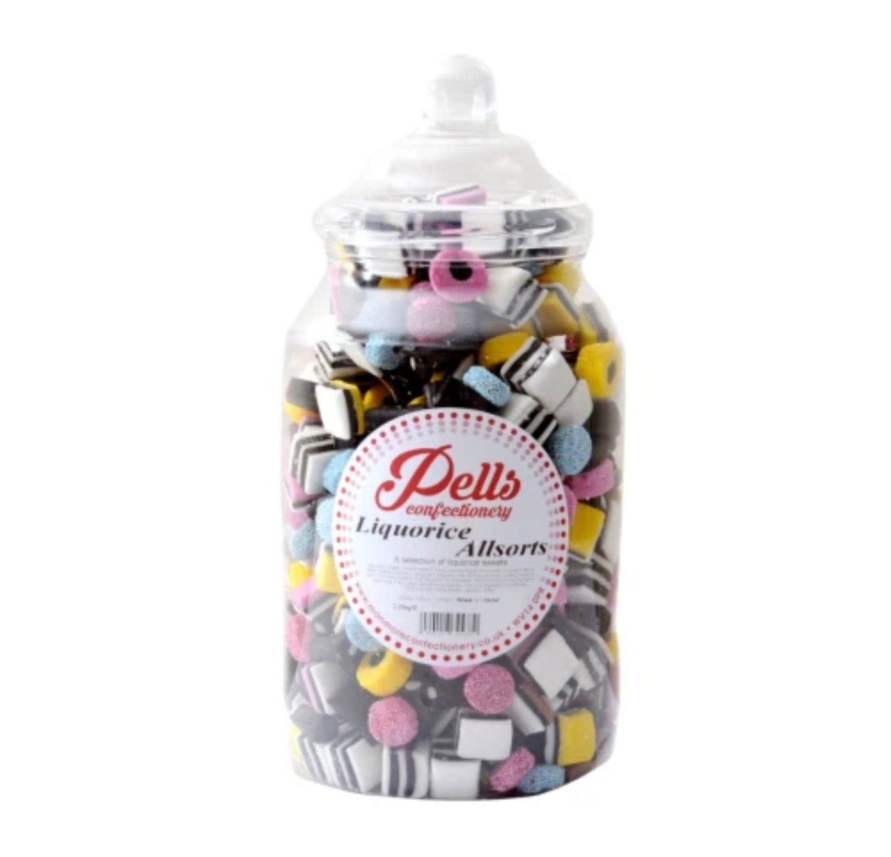 2.25kg Jar Of  Liquorice All Sorts