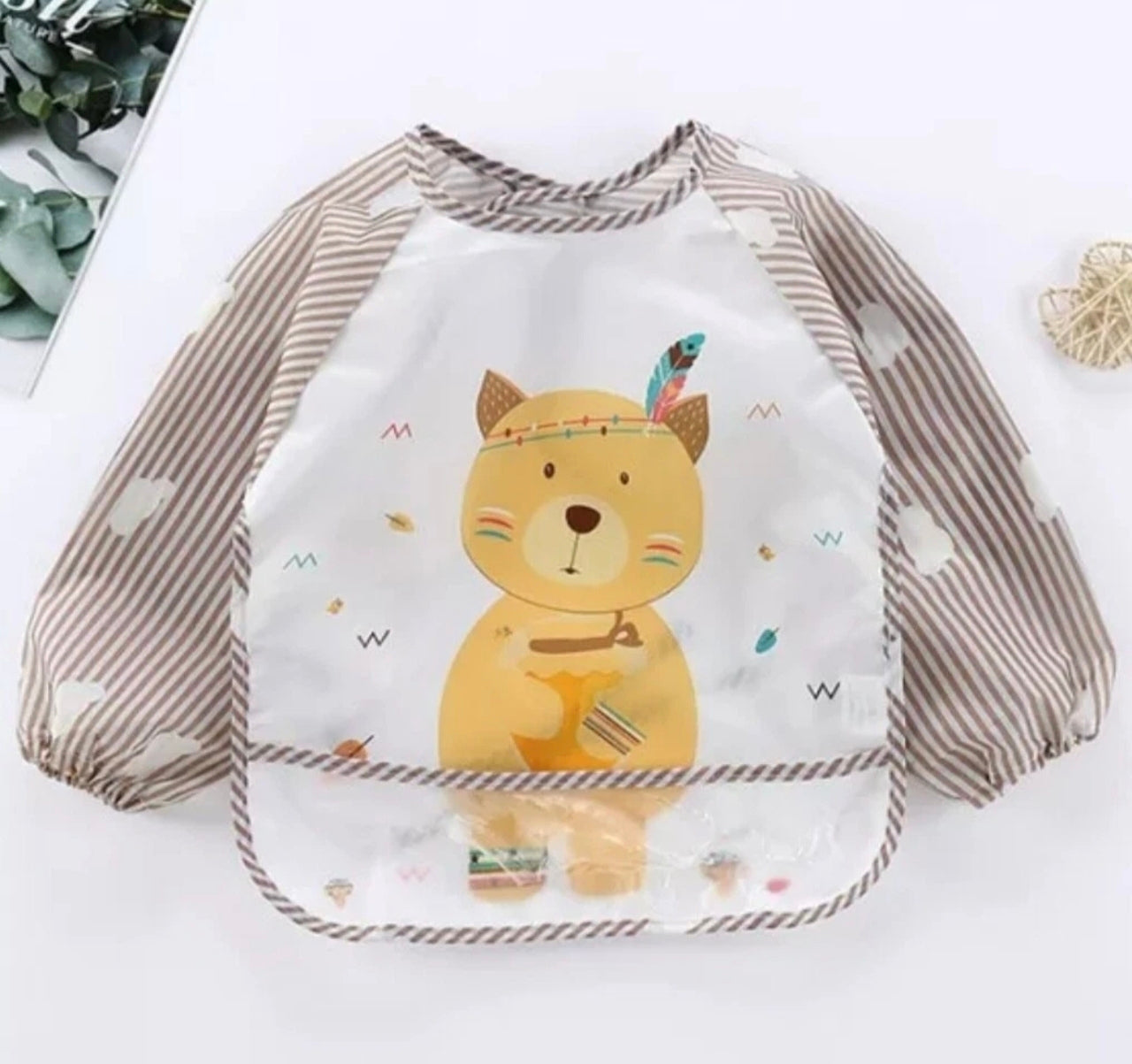 Long Sleeved Feeding Bibs