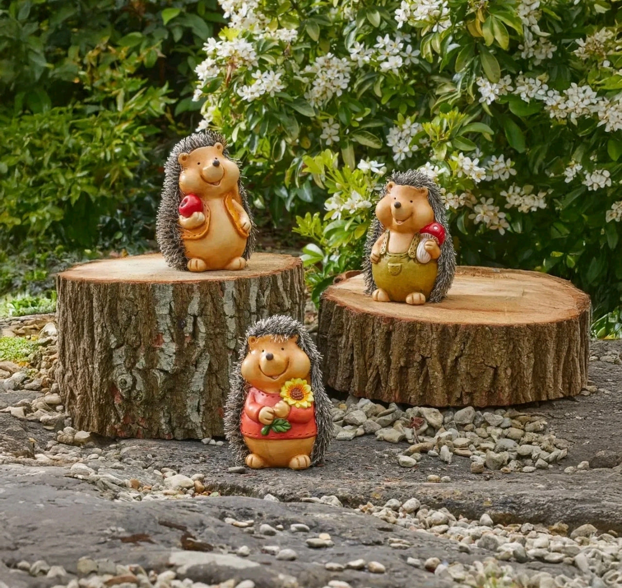 3pc Hoglet Statue Set