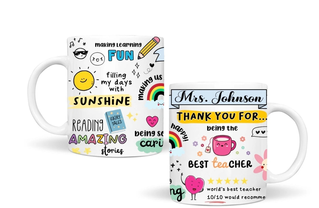 Personalised Teacher Mug