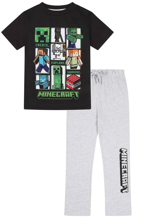 Boys Block Character Pyjamas