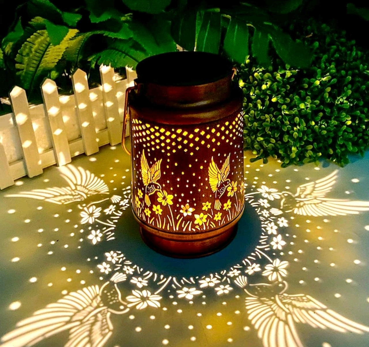 Moroccan Style Hummingbird Lantern