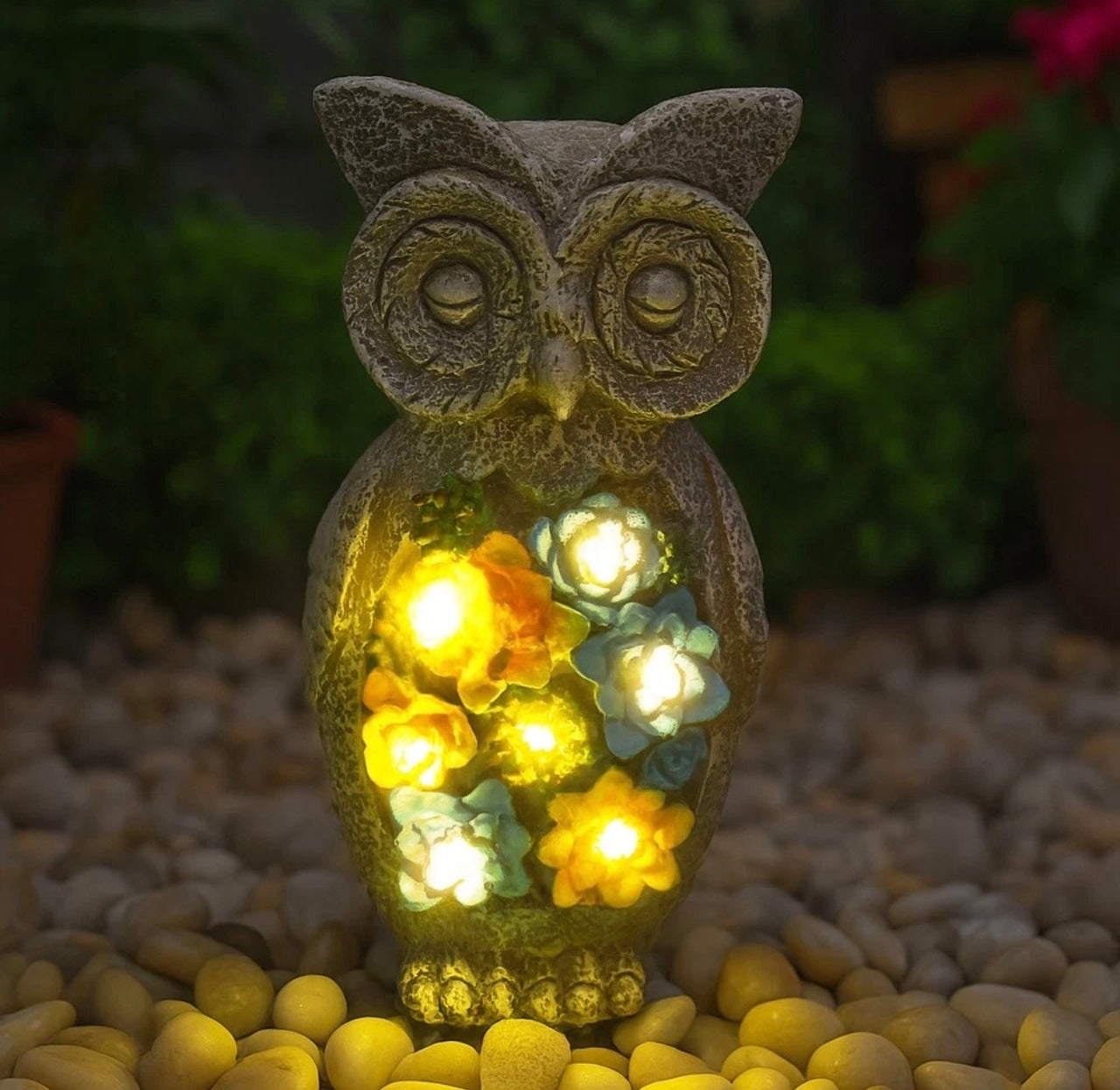 Solar Animal Garden Statues