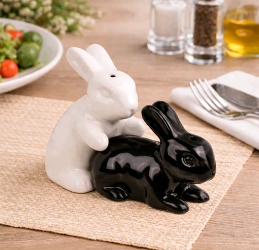 Naughty Rabbits Salt & Pepper Shakers