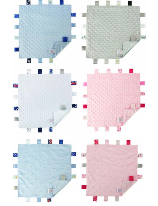 Baby Comforter Taggie Blanket