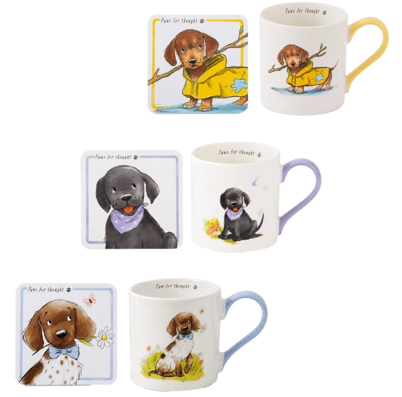 Dog Mug & Coaster Gift Set