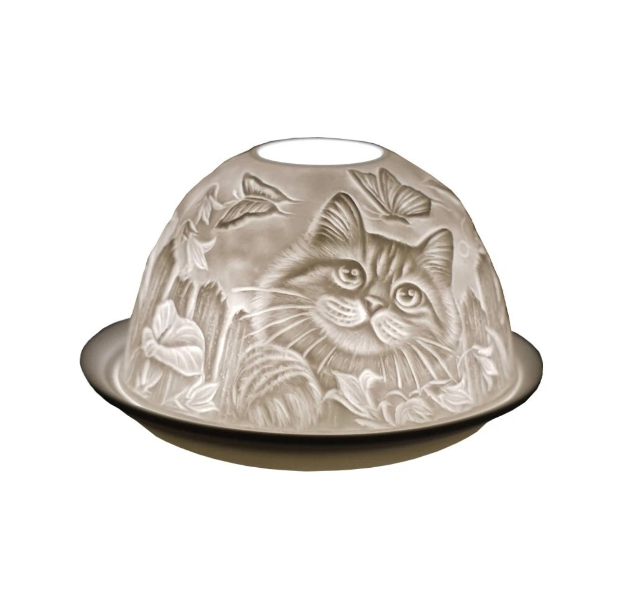Lithopane Porcelain Tea Light Domes