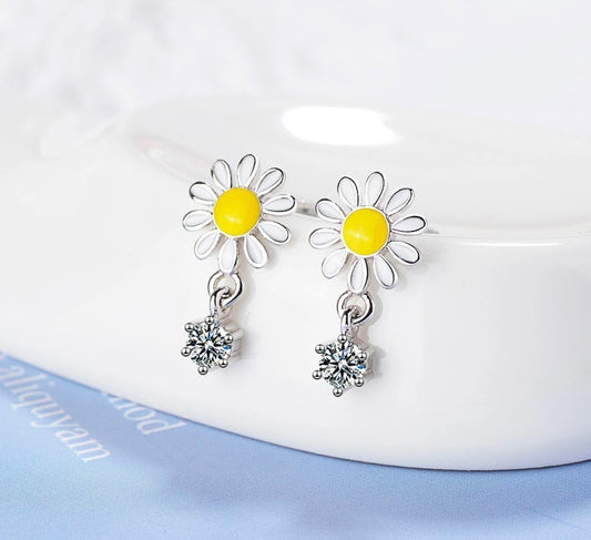 Daisy Drop Earrings