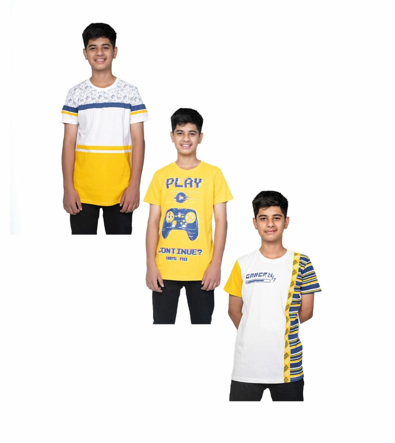 Unisex 3pk Gaming T-shirts