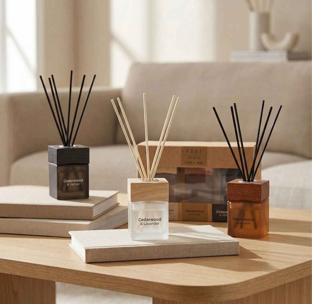 3x Reed Diffuser Set