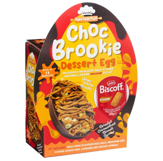 Make Your Own Choc Brookie Egg