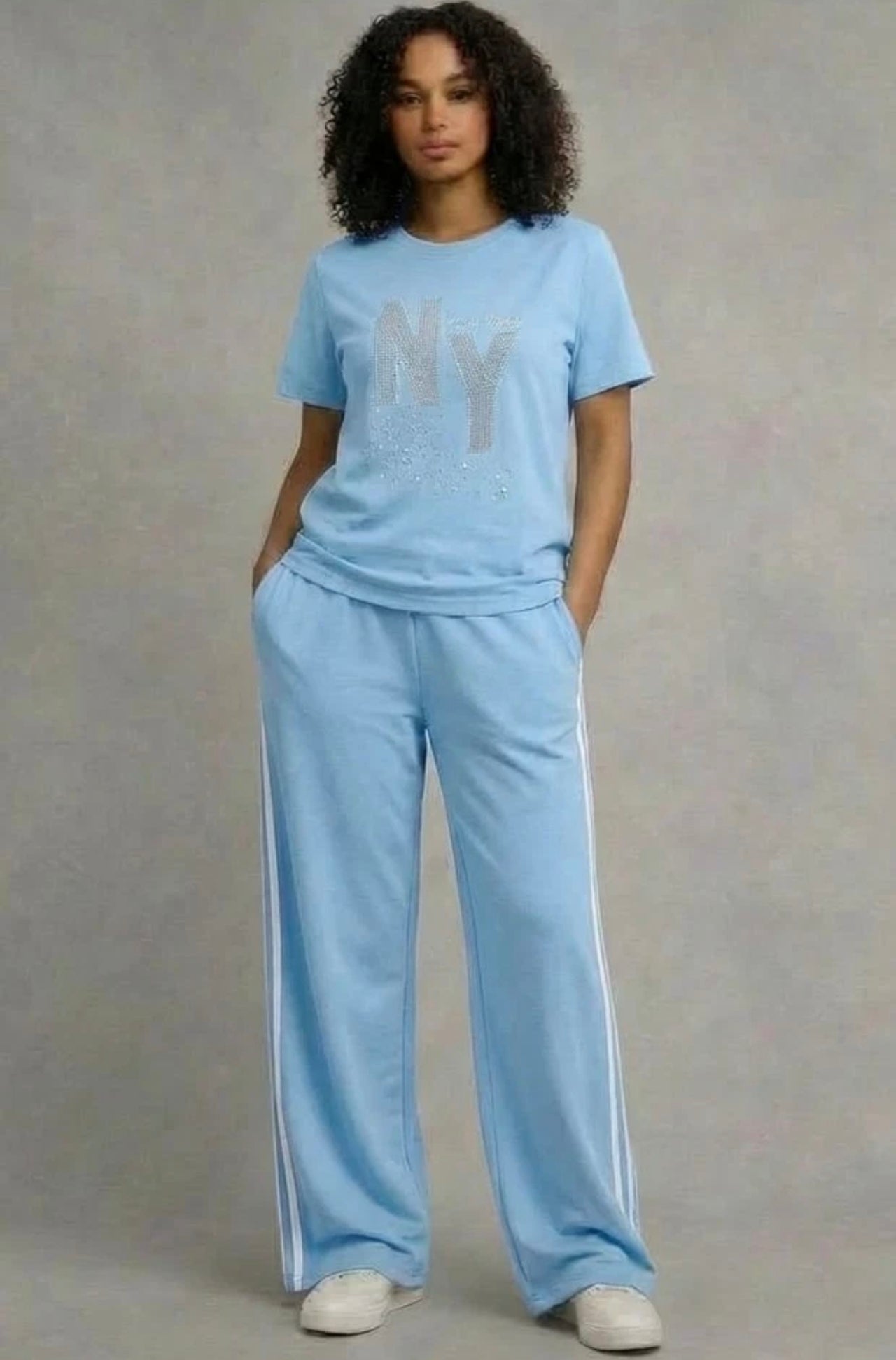 Ladies 2pc NY Summer Co-Ord Set