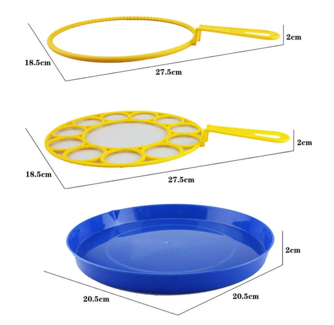3pc Giant Bubble Maker Kit