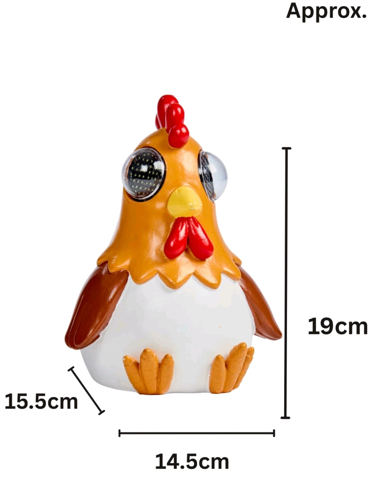 Blinking Garden Statues