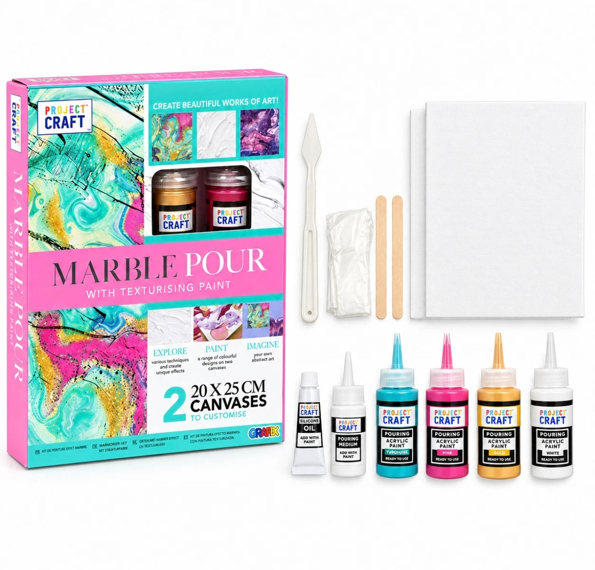 Marble Pour Painting Kits