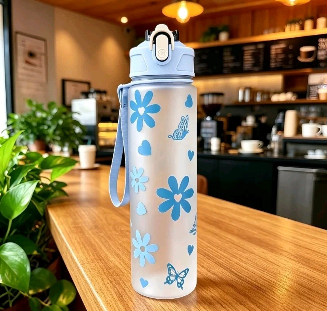 1l Drinking Bottle With Straw