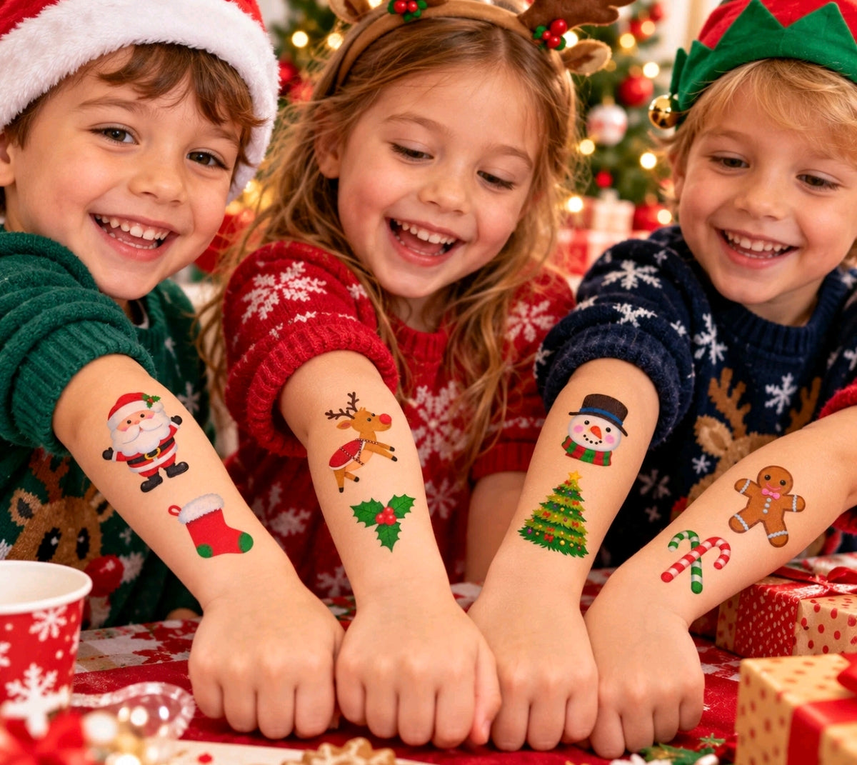 Christmas Temporary Tattoos