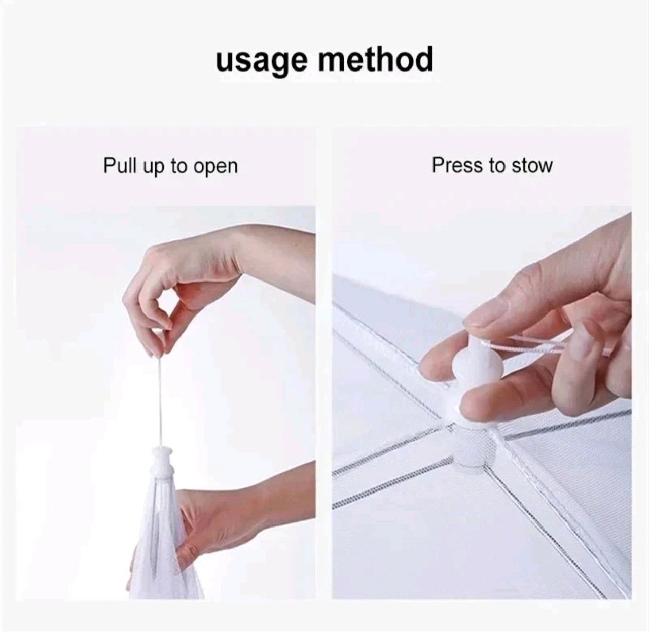 Pop Up  Mesh Food Net