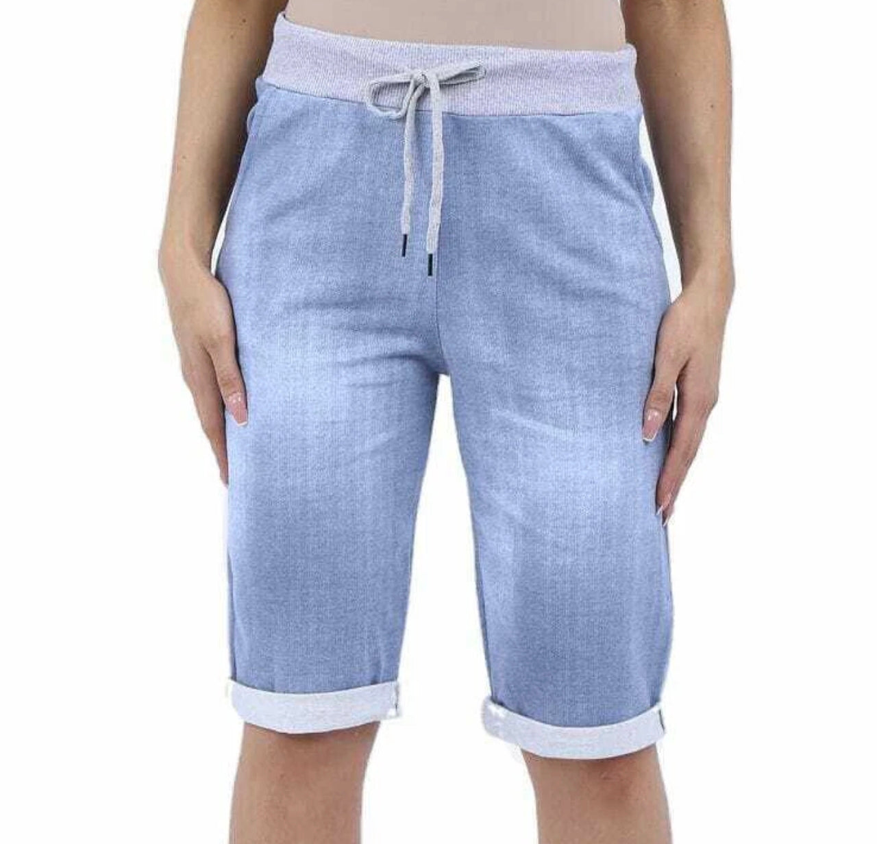 Women's Italian Turn Up Shorts