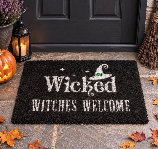 Wicked Witches Welcome Doormat